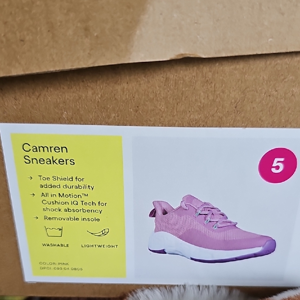 All in Motion Purple Sneakers Size 5 Women's NWT
